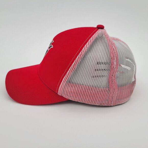 Wisconsin Badgers Embroidered Hat Cap Red OS - Picture 6 of 9
